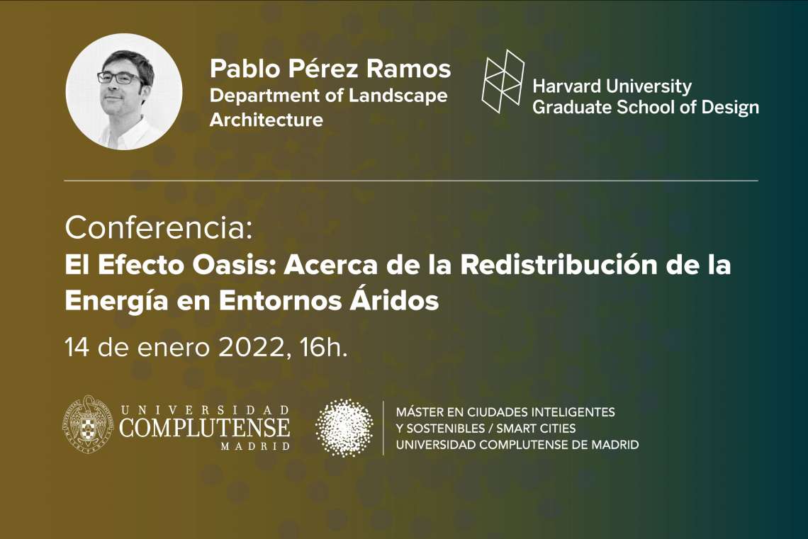 Conferencia de Pablo Pérez Ramos | Harvard University | Department of Landscape Architecture - 1
